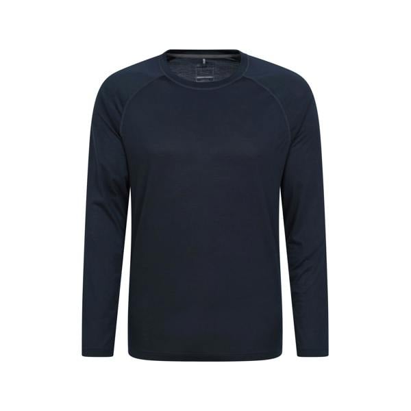 Mountain Warehouse Mens Plain Quick Dry Active Top - Navy