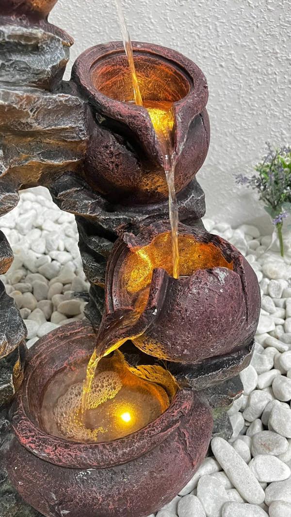 Tranquillity Water Features Copper Dale Falls Traditional Water Feature