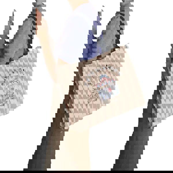 Cath Kidston Flower Market Canvas Tote Bag - Cream - 