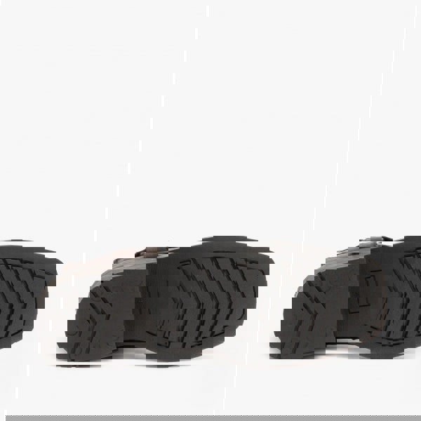 Woodland HARLEY Mens Leather Ankle Biker Cowboy Boots Brown