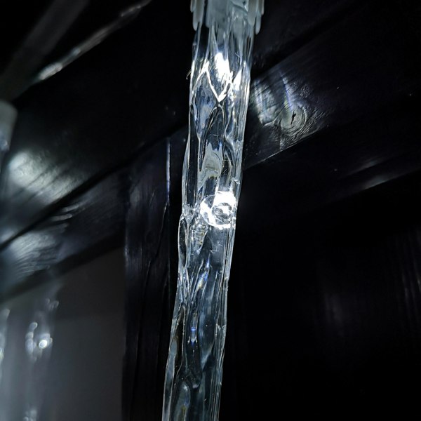 Samuel Alexander 6.9m White to Blue LED Colour Changing Icicle Lights Christmas Decoration