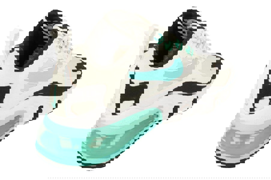 Nike Air Max 270 React Womens Cj0619  001 - Photon Dust Green White 001 - Photo 2