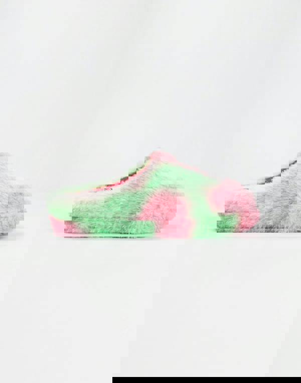 Wicked Girls Multicoloured Logo Mule Slippers