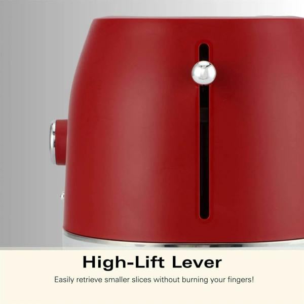 Hamilton Beach Ella 2 Slice Toaster - Matte Red