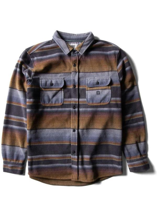 Vissla Eco-Zy LS Polar Flannel - Phantom