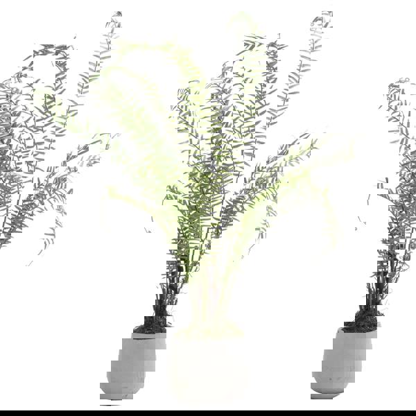 Hill Interiors Boston Fern Artificial Plant - Green/White - 