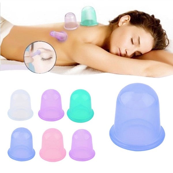 Glamza Cupping Massage Cups - 3 Pack (All Sizes)