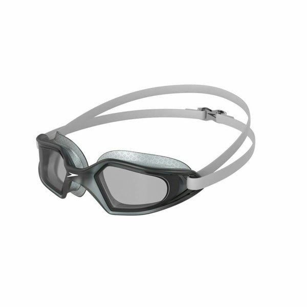 Speedo Unisex Adult Hydropulse Swimming Goggles - White/Grey