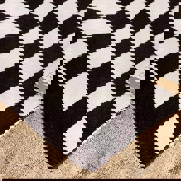 Catherine Lansfield Checkerboard Cotton Beach Towel