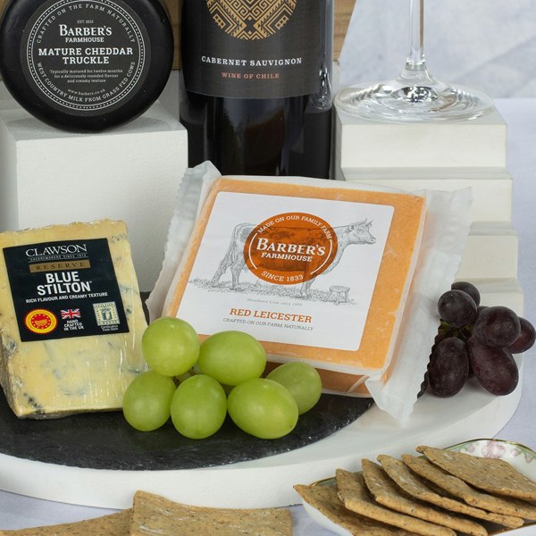 Virginia Hayward Cheese & Wine Tray