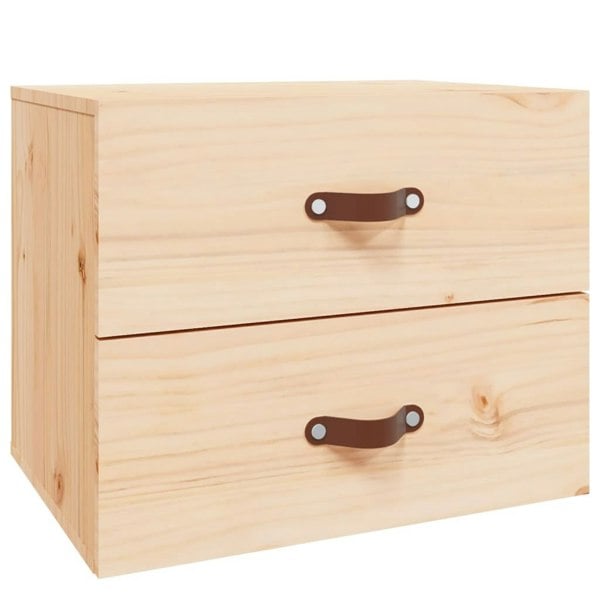 Berkfield Wall-mounted Bedside Cabinets 2 pcs 50x36x40 cm