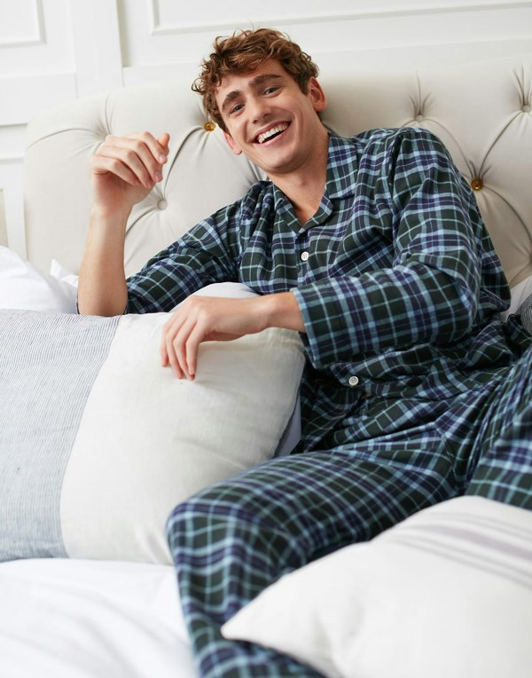 British Boxers Men's Brushed Cotton Pyjama Set – Jura Tartan