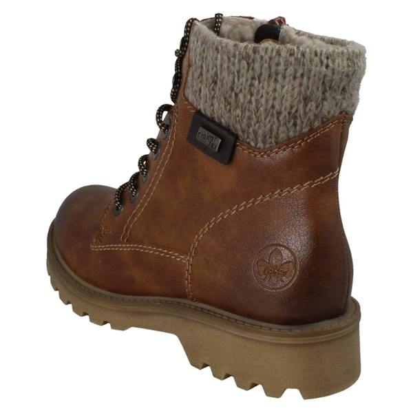 Rieker Ladies Rieker TEX Warm Lined Ankle Boots 73220