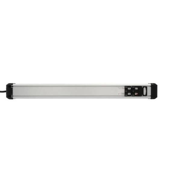 Brennenstuhl Premium-Alu-Line 8-Way Extension Lead - 3 Metre Heavy Duty Cable