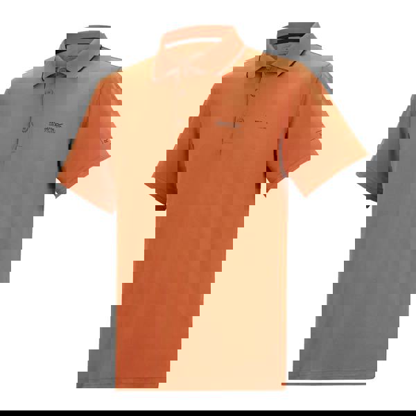 Regatta Mens Maverick V Active Polo Shirt - Brick - 