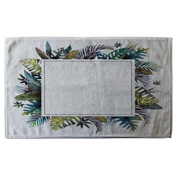 Benjamin Tate Design Square Tropical Border (Bath Towel)