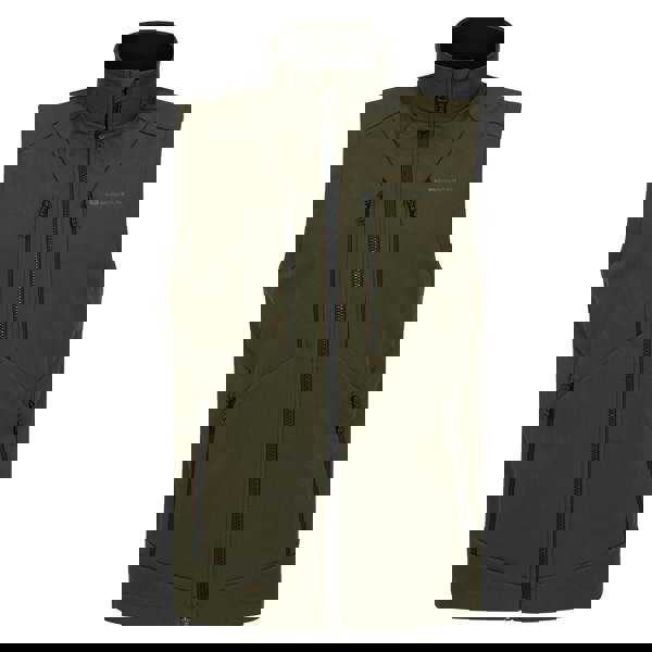 Mountain Warehouse Mens Radius Softshell Gilet - Khaki Brown - 