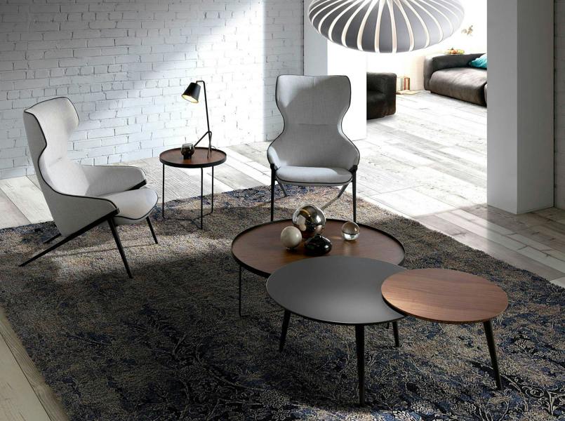 Angel Cerdá Grey Fabric Armchair 5009