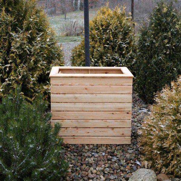 Pia Larch Planter - Best Shed