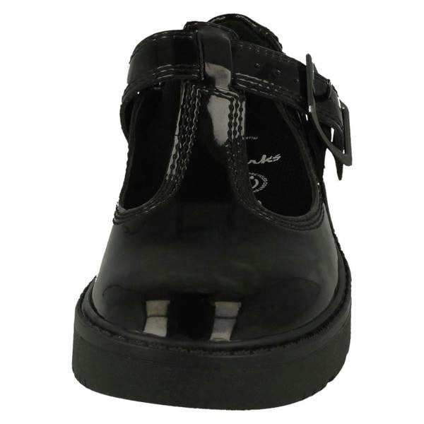 Clarks Girls Clarks Wedge T-Bar Shoes Plain Move K