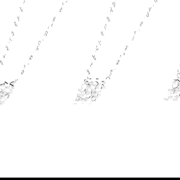 Say It With Angel Number Necklace - Silver 999