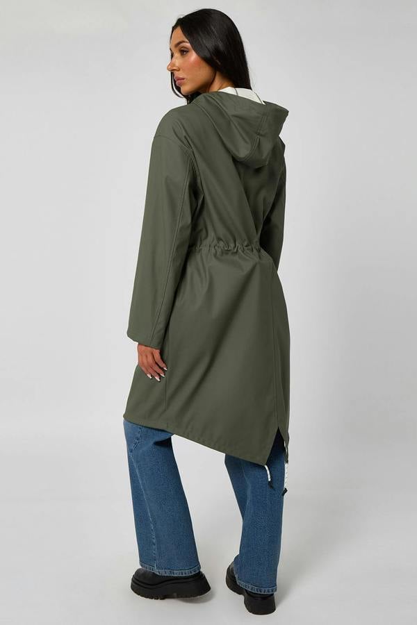 Urban Bliss Fishtail Rubberised Raincoat
