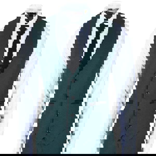 TruClothing IM46 - Men's 3 Piece Green Tailored Fit Suit