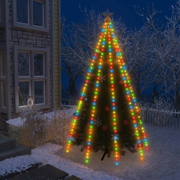 Berkfield Christmas Tree Net Lights with 400 LEDs Colourful 400 cm