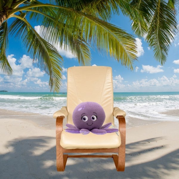 Rewind Plush Sea Creature Stuffed Toy Olly The Octopus Ocean Collection