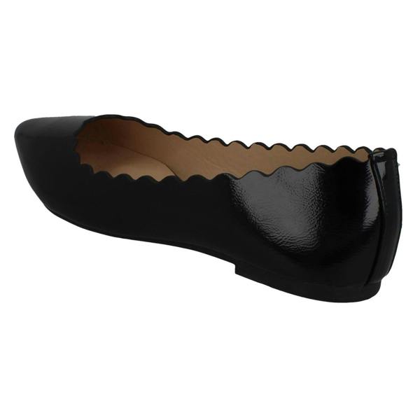 Spot On Ladies Spot On Flat Pointed Toe Ballerinas F80458