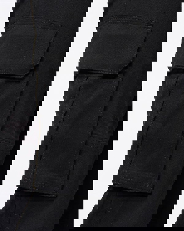 Crosshatch Pendles Cargo Pants Black