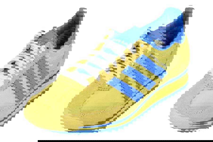 Adidas Originals Sl72 Sporty & Rich Womens Trainers Sneakers  JH6702 - Yellow Blue White Jh6702 - Photo 0