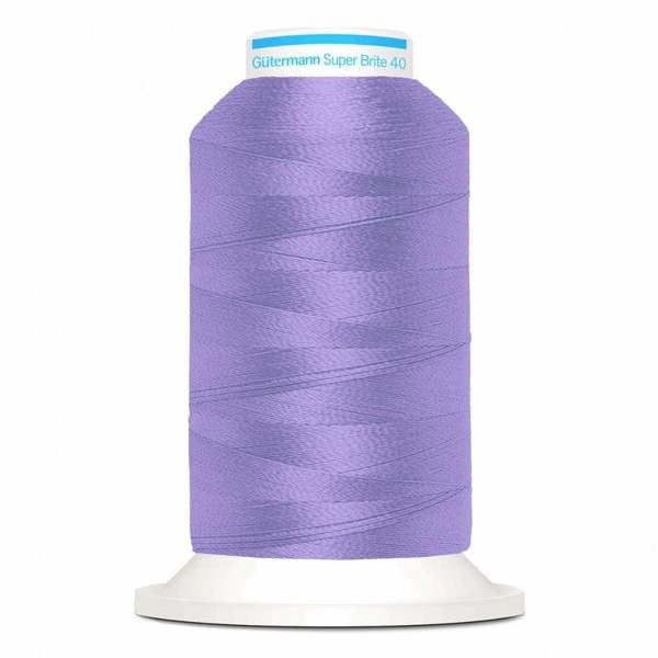 Gutermann Super Brite Polyester 40 Embroidery Thread 1000m Polyester Thread Suitable For Embroidery