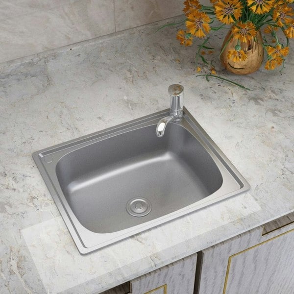 Stainless Steel Kitchen Sink Single Bowl Catering Sink Kitchen Sinks Living and Home