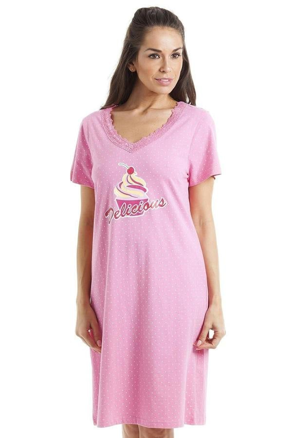 Womens Soft Cotton Summer Nightdresses