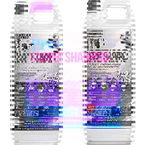 ProKleen Pro-Kleen Pro+ Carpet and Upholstery Cleaning Solution Shampoo 4 in 1 Concentrate, Lavender