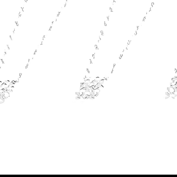 Say It With Angel Number Necklace - Silver 666