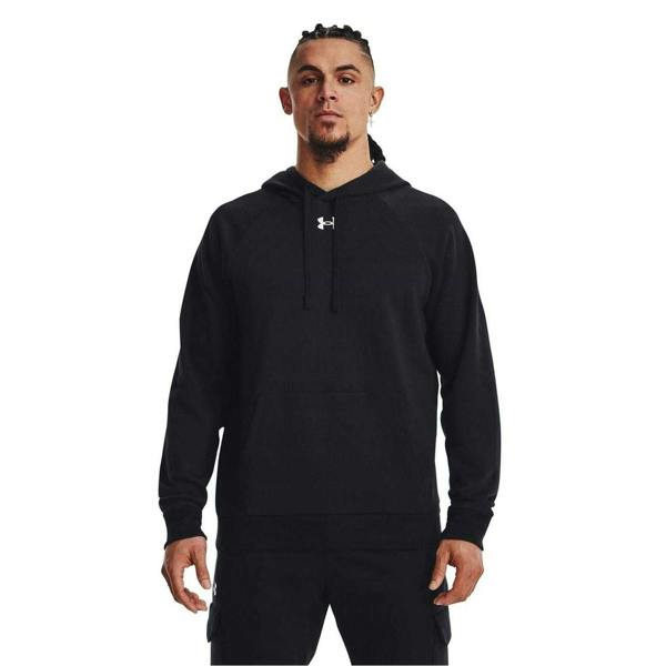Under Armour Mens Fleece Hoodie - Black - 