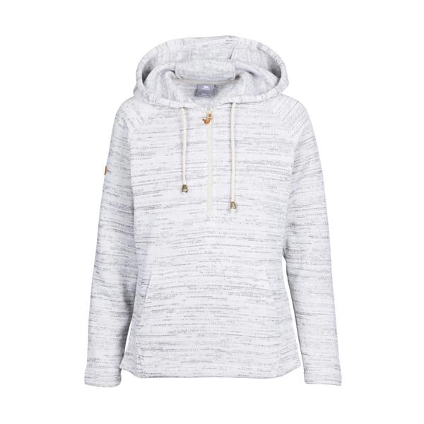 Trespass Womens Shamshoo Marl Fleece Top - Soft Stone