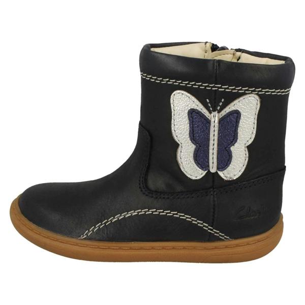Clarks Girls Clarks Casual Boots Flash Midi T