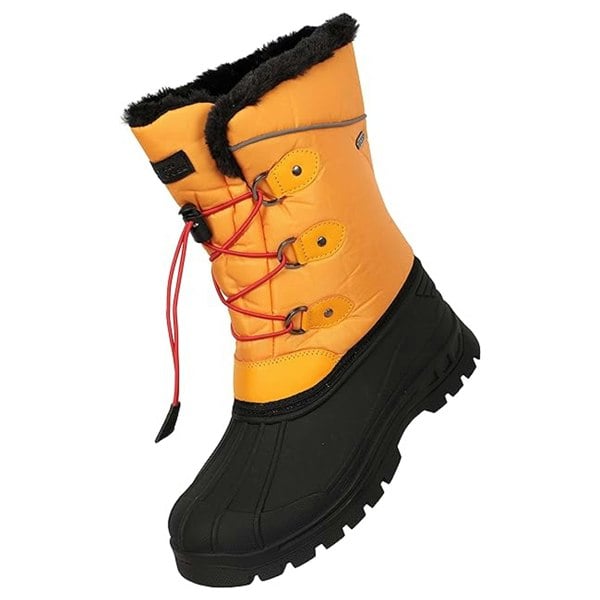 Mountain Warehouse Childrens/Kids Whistler Adaptive Snow Boots - Yellow