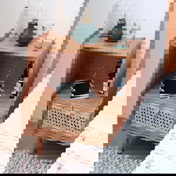 Pavia Side Table, Bedside Table, Oak-Weilai Concept-Weilai Concept