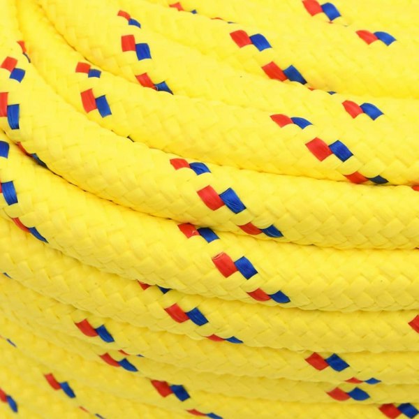 Berkfield Boat Rope Yellow 18 mm 25 m Polypropylene