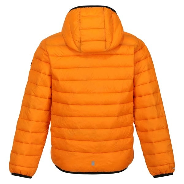 Regatta Childrens/Kids Marizion Hooded Padded Jacket - Orange Pepper/Burnt Copper