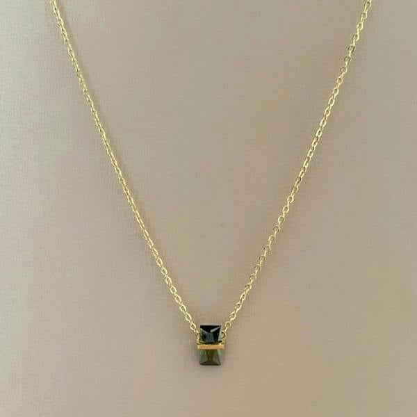 Anais Luxe 18k Gold Plated Minimalist Necklace Luxe Tones