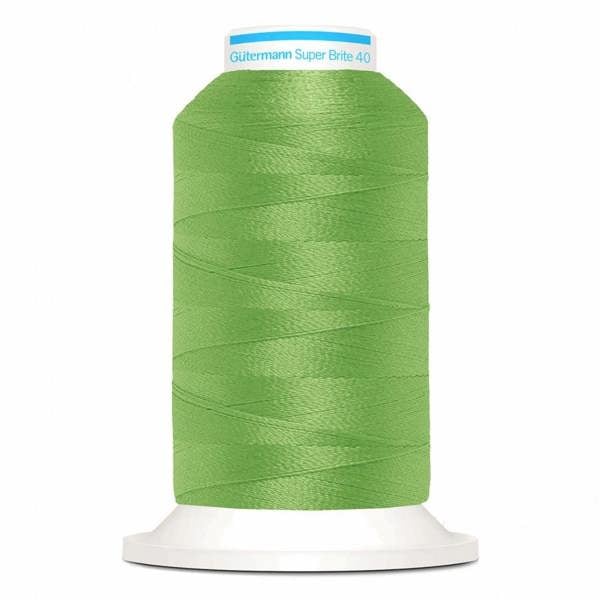 Gutermann Super Brite Polyester 40 Embroidery Thread 1000m Polyester Thread Suitable For Embroidery
