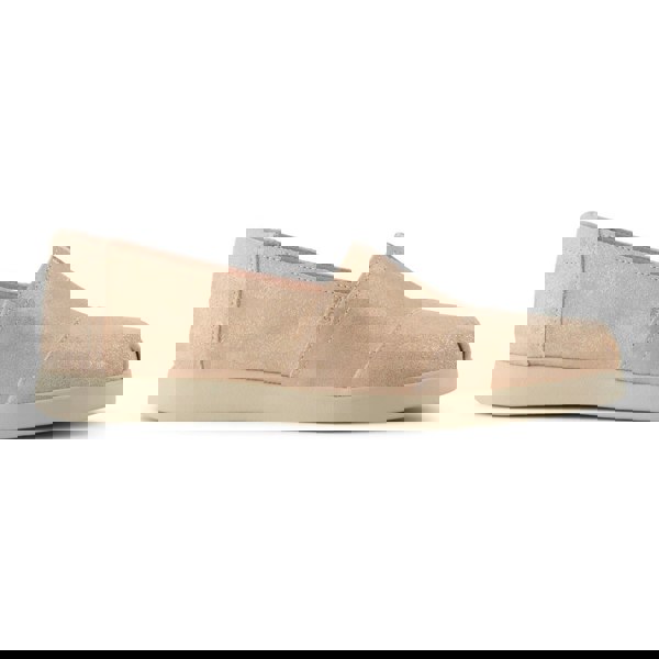 TOMS Alpargata Plus Leather Women's Pale Rose Espadrilles