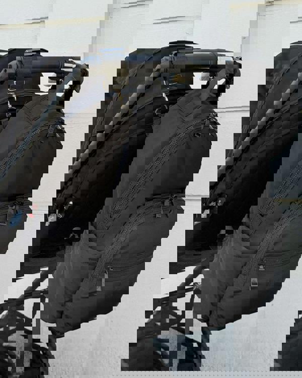 Tiba + Marl Elwood 2.0 Changing Backpack Black Woven