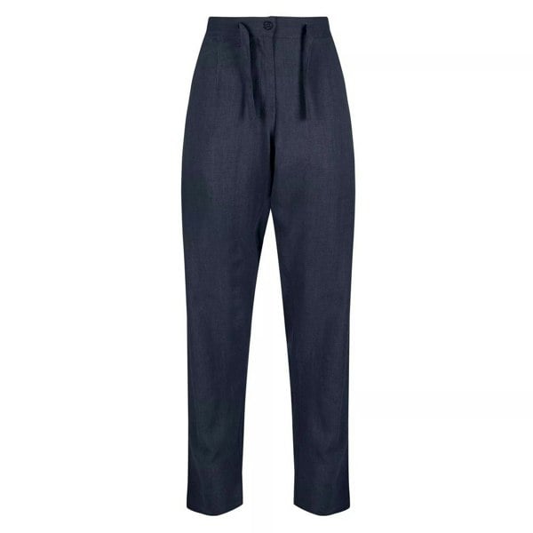 Regatta Women's Maida Linen Trousers - Navy