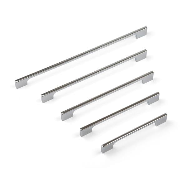 Handle & Home Polished Chrome Slim Handles